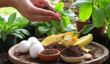 homemade kitchen ingredients fertilize inexpensively