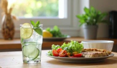 hydrate before eating to slim