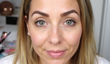 makeup ages eyebrows negatively