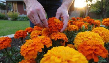 marigold care for autumn blooms