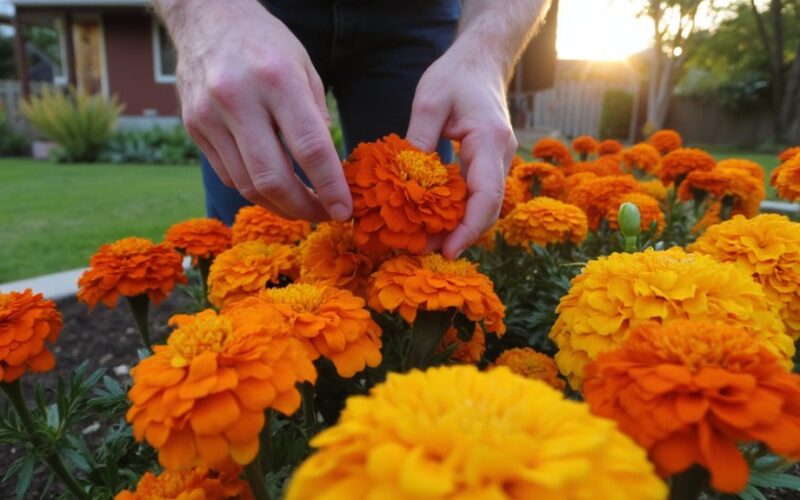 marigold care for autumn blooms