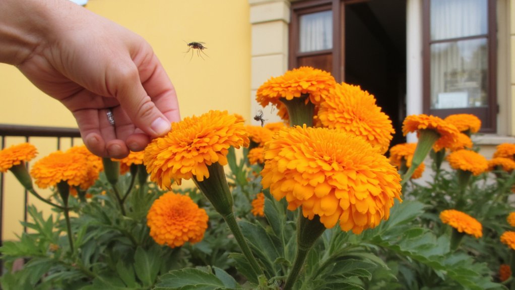 marigold s pest repelling natural compounds