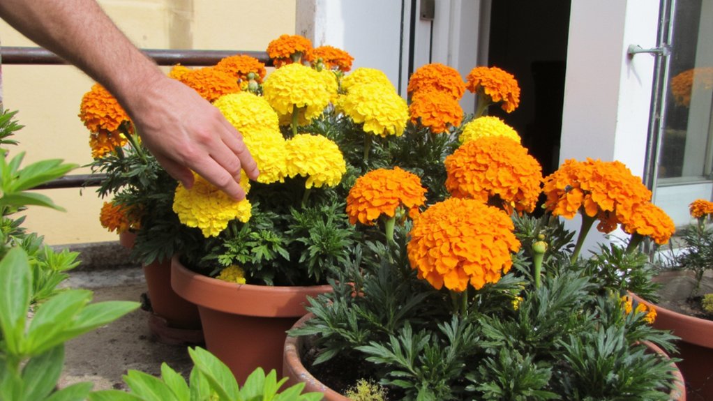 mosquito repelling marigolds need sunlight drainage
