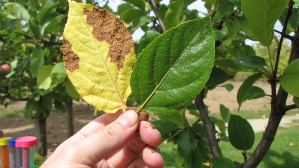 nutrient deficiencies compromise apple tree health