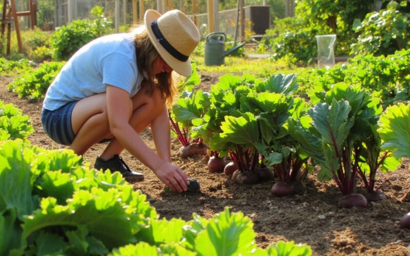 nutrient rich beet growing natural gardening