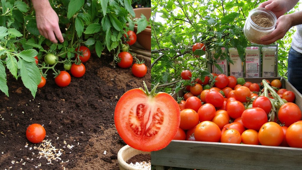 organic versus chemical tomato fertilization