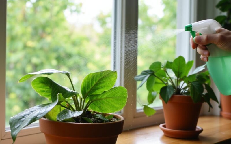 overnight leaf spray revives plants