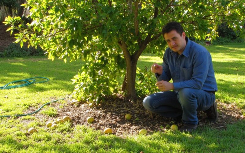 pear fruit drop summer mistake