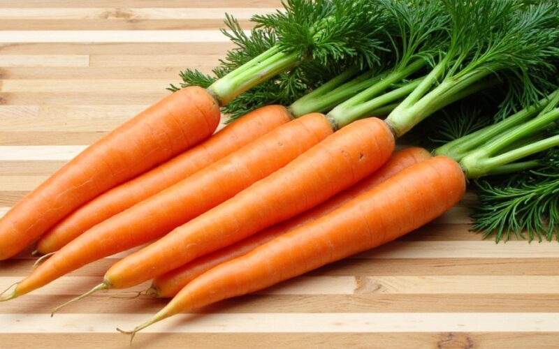 prevent carrot splitting via watering halt