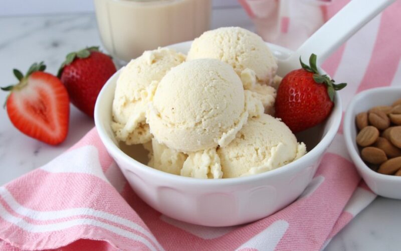 quick homemade sugar free ice cream