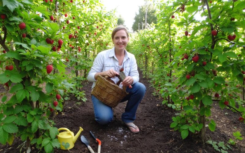 raspberry fertilization for abundant yield
