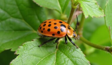 roses and currants threatened by beetles