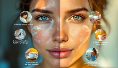 skin aging morning habits revealed