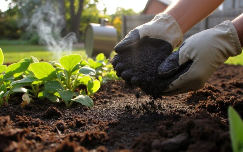 soil healing homemade charcoal gardening technique