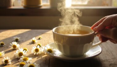 soothing chamomile tea soothes stomach ache