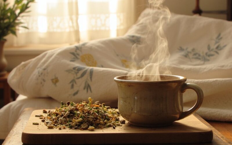 soothing herbal sleep remedy grandmother