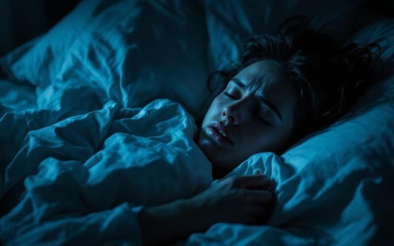 stressed nervous system manifested in nightmares