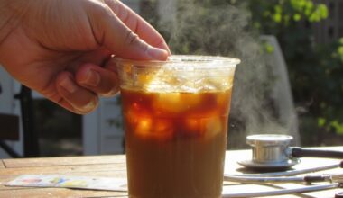 summer coffee consumption caution