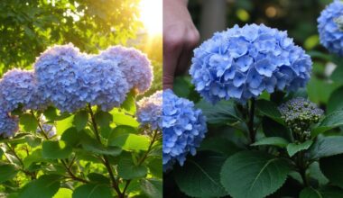 sun shade balance for hydrangea