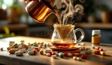 supplements incompatible with coffee