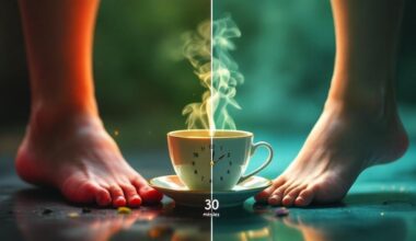 tea reduces swelling rapidly