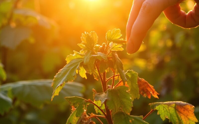 thirsty plants signal environmental distress