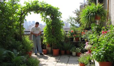 tiny terrace microclimate gardening tricks
