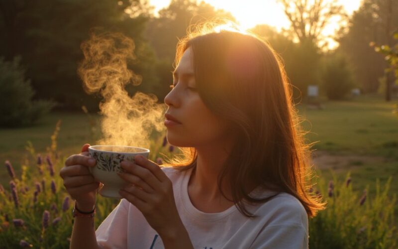 tranquil garden tea for restful sleep
