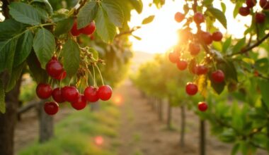 treat cherries to prevent worms