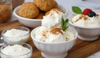 unusual sugar free dairy based dessert