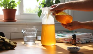 vinegar based slug deterring solution