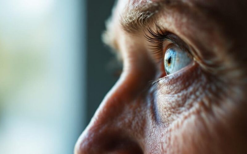 vision changes dementia signs