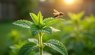 wasp repelling plant offers chemical free yard