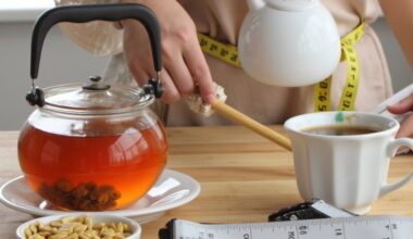 weight loss tea experiment