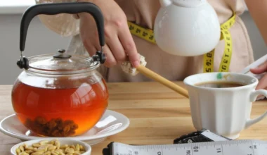 weight loss tea experiment