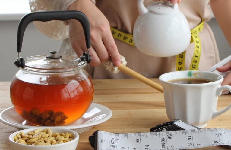 weight loss tea experiment