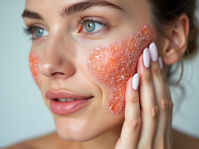 abrasive exfoliants damage skin barrier
