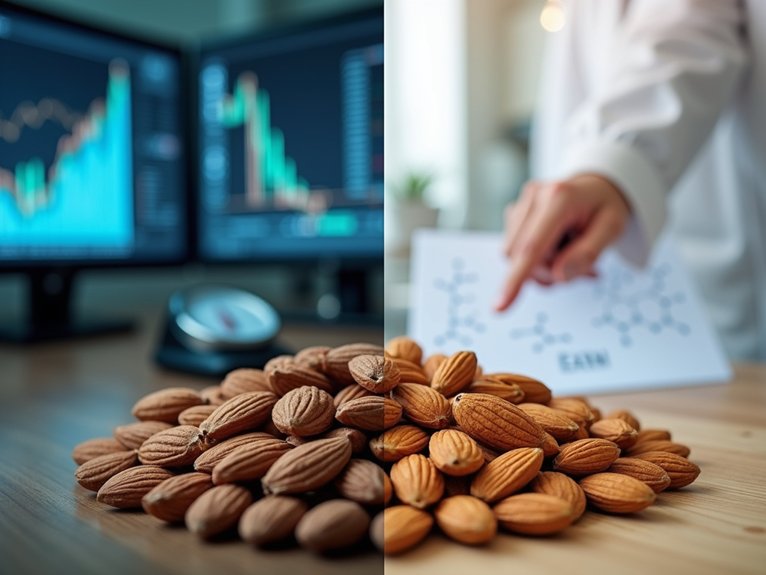 almonds defy nutritional conventions