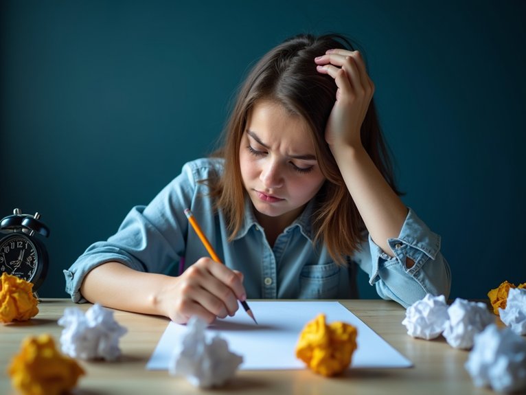 anxious unrealistic perfectionism fear of failure