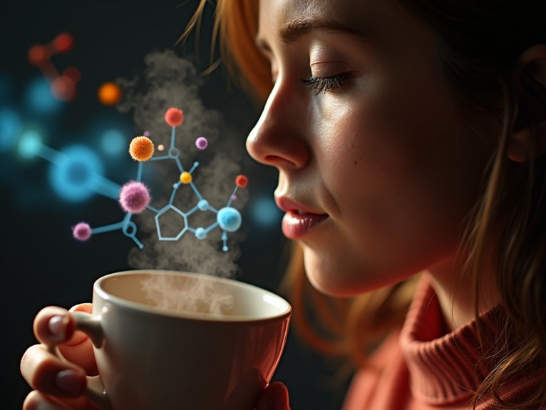 aromatic receptor desensitization impacts olfaction