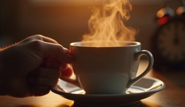 avoid morning coffee consumption