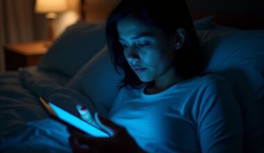 bedtime devices harm sleep body