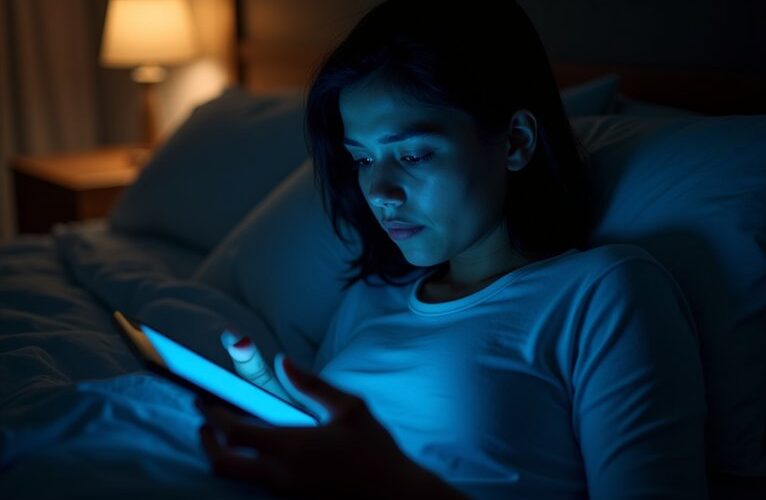 bedtime devices harm sleep body