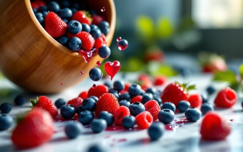 berries lower cholesterol research confirms