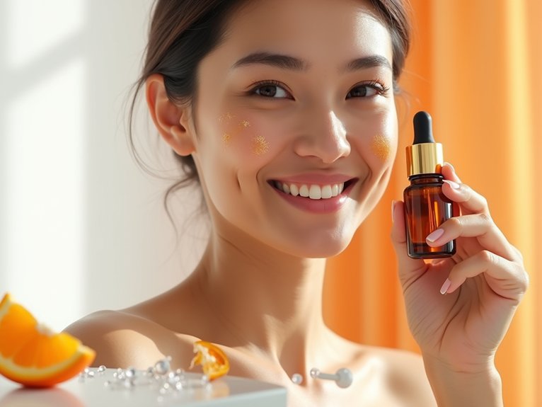 brightens boosts collagen fights free radicals