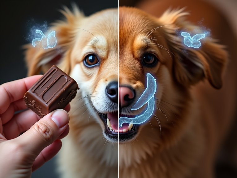 canine chocolate metabolism dangerously slow