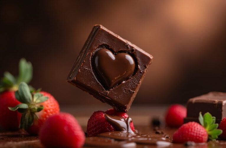 chocolate consumption affects heart health