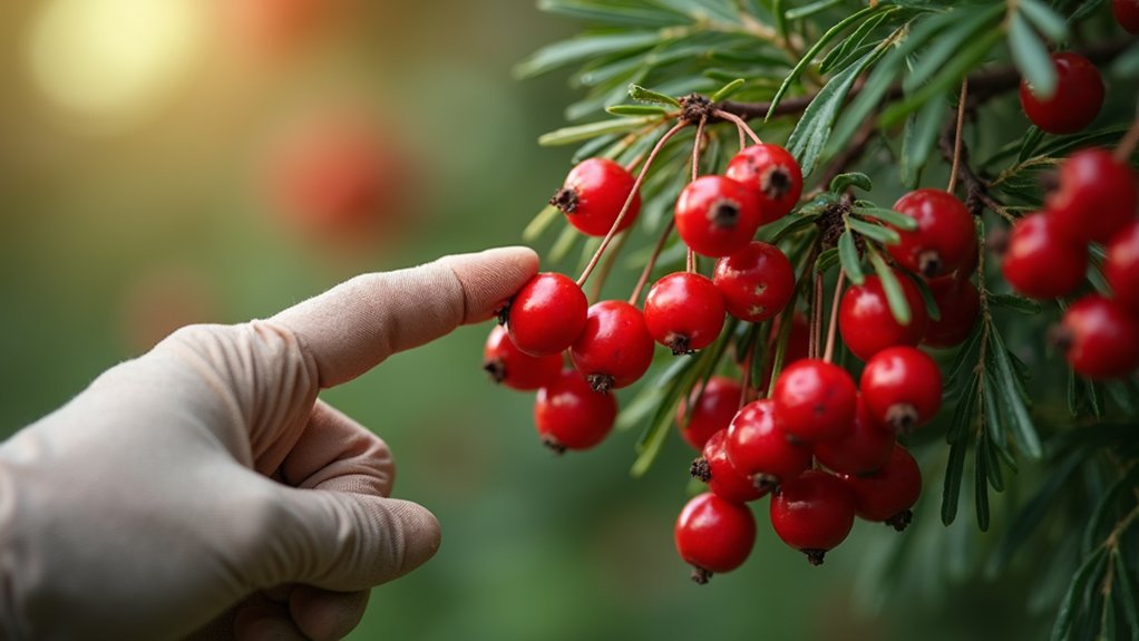 deadly yew berries toxic potential