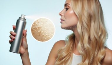 dry shampoo absorbent oil removing solution