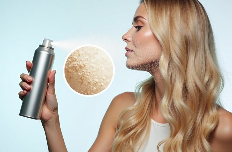 dry shampoo absorbent oil removing solution